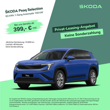 Skoda Peaq Selection