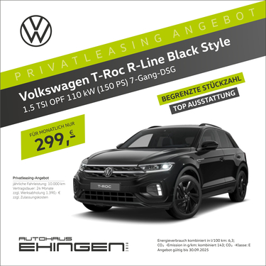 T-Roc R-Line Black Style